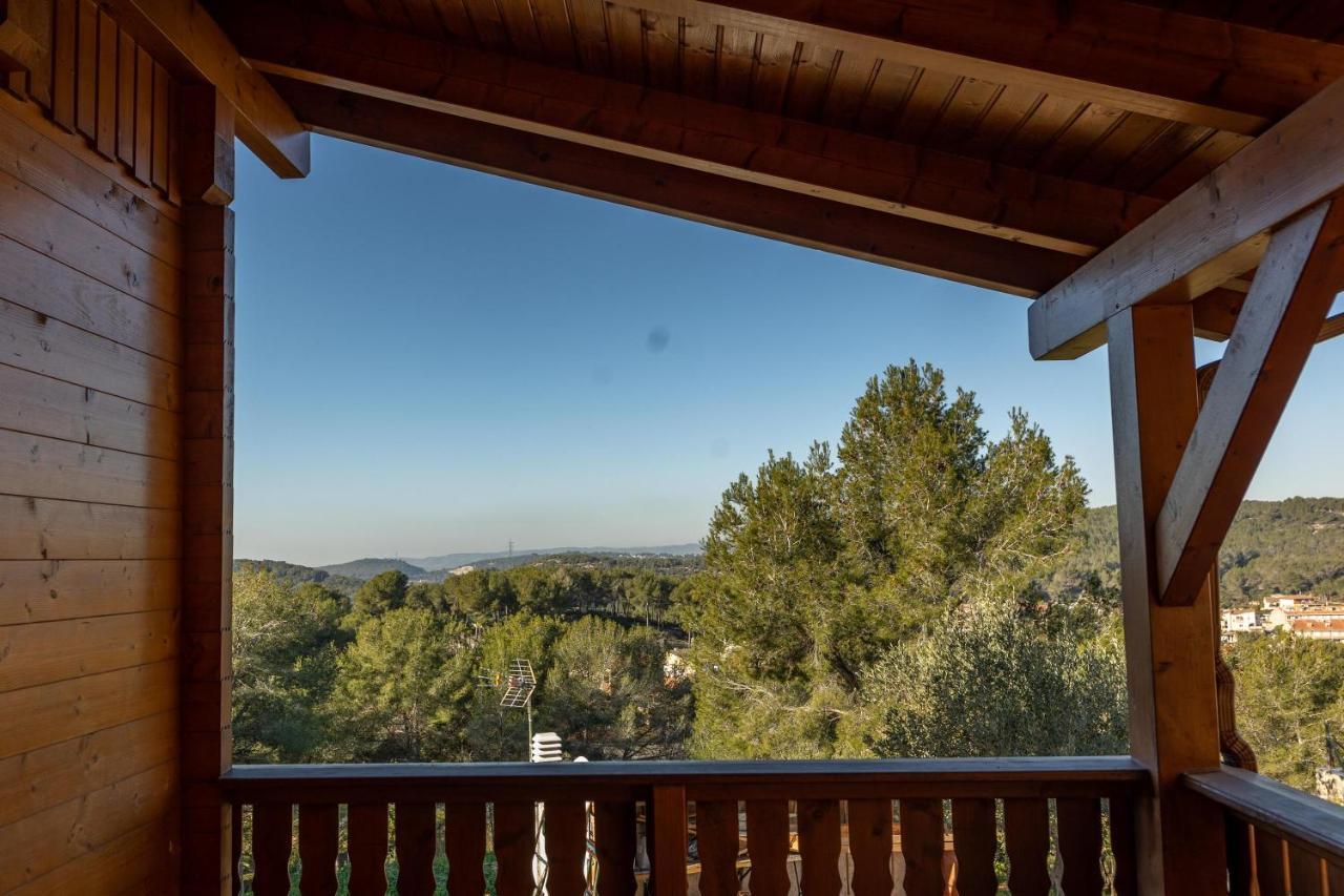 Villa Casa De Madera En Calafell Exterior foto