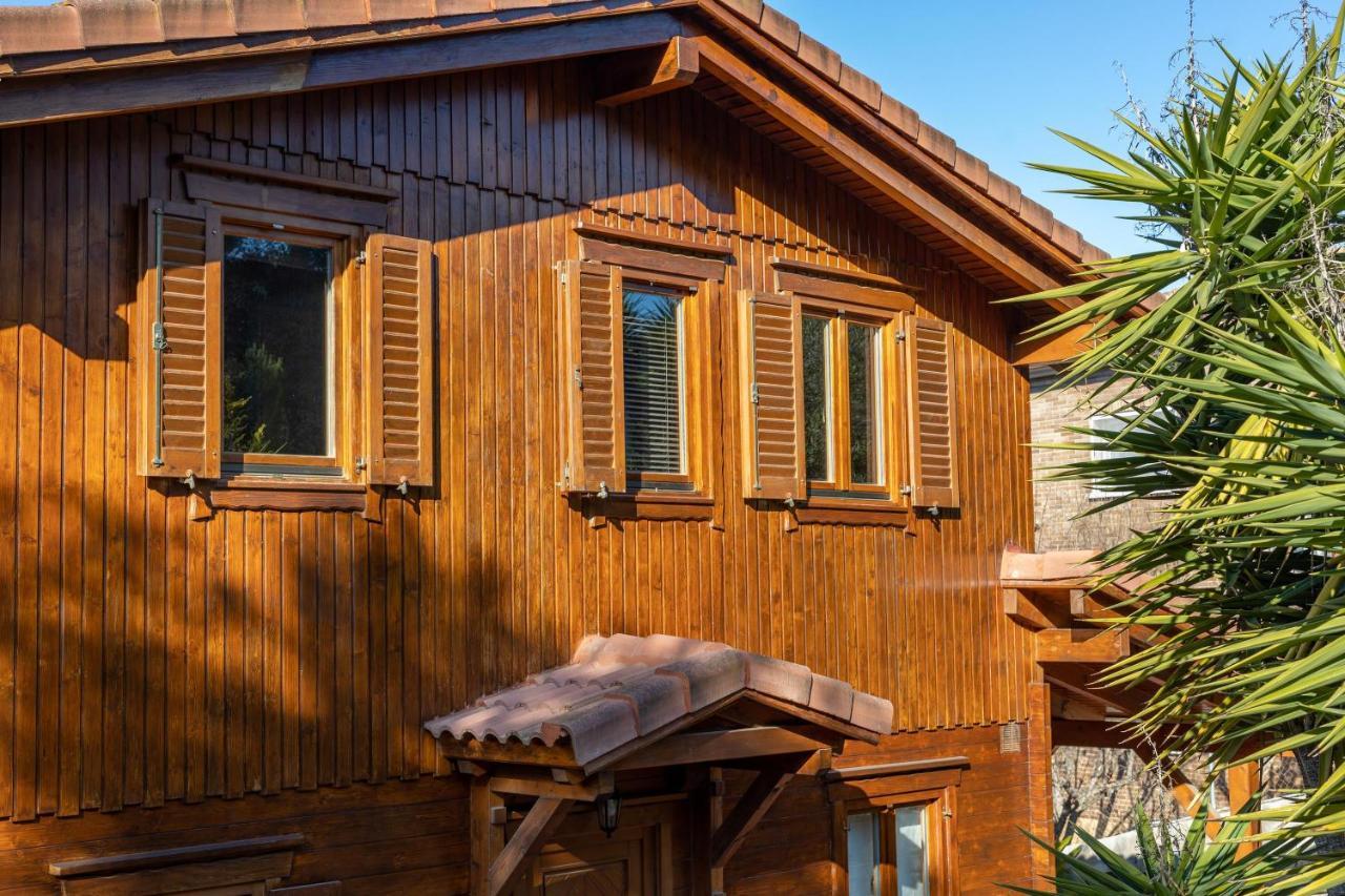Villa Casa De Madera En Calafell Exterior foto