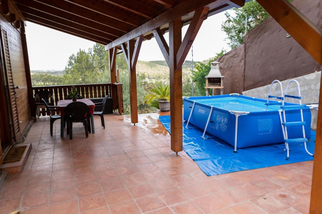 Villa Casa De Madera En Calafell Exterior foto